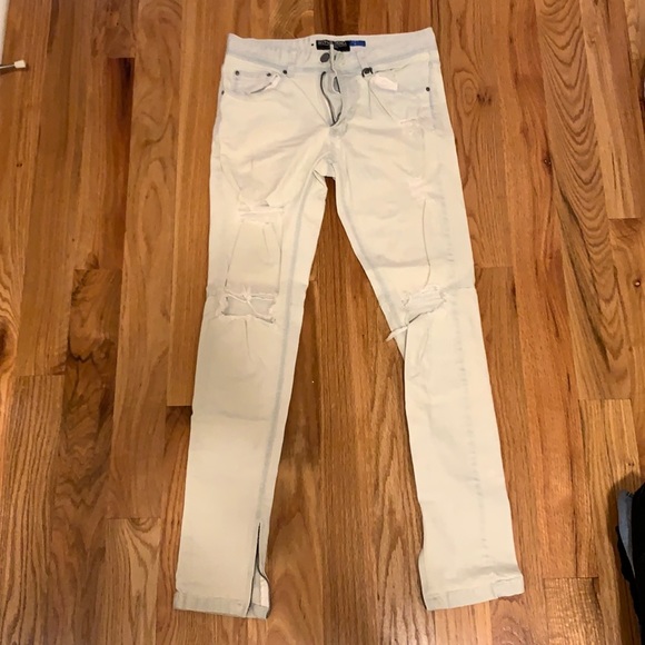 Hyper Denim Other - Hyper Denim White Blue Jeans